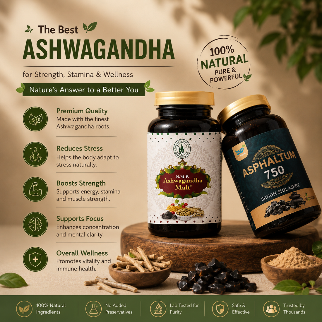 Best Ashwagandha in India – Complete Guide to India's No. 1 Stress & Energy Herb